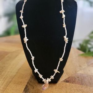 Handmade necklace with pendant